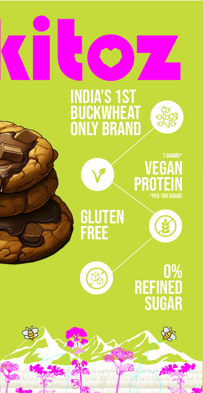 Choco Chunks Cookies with Pumpkin Seeds