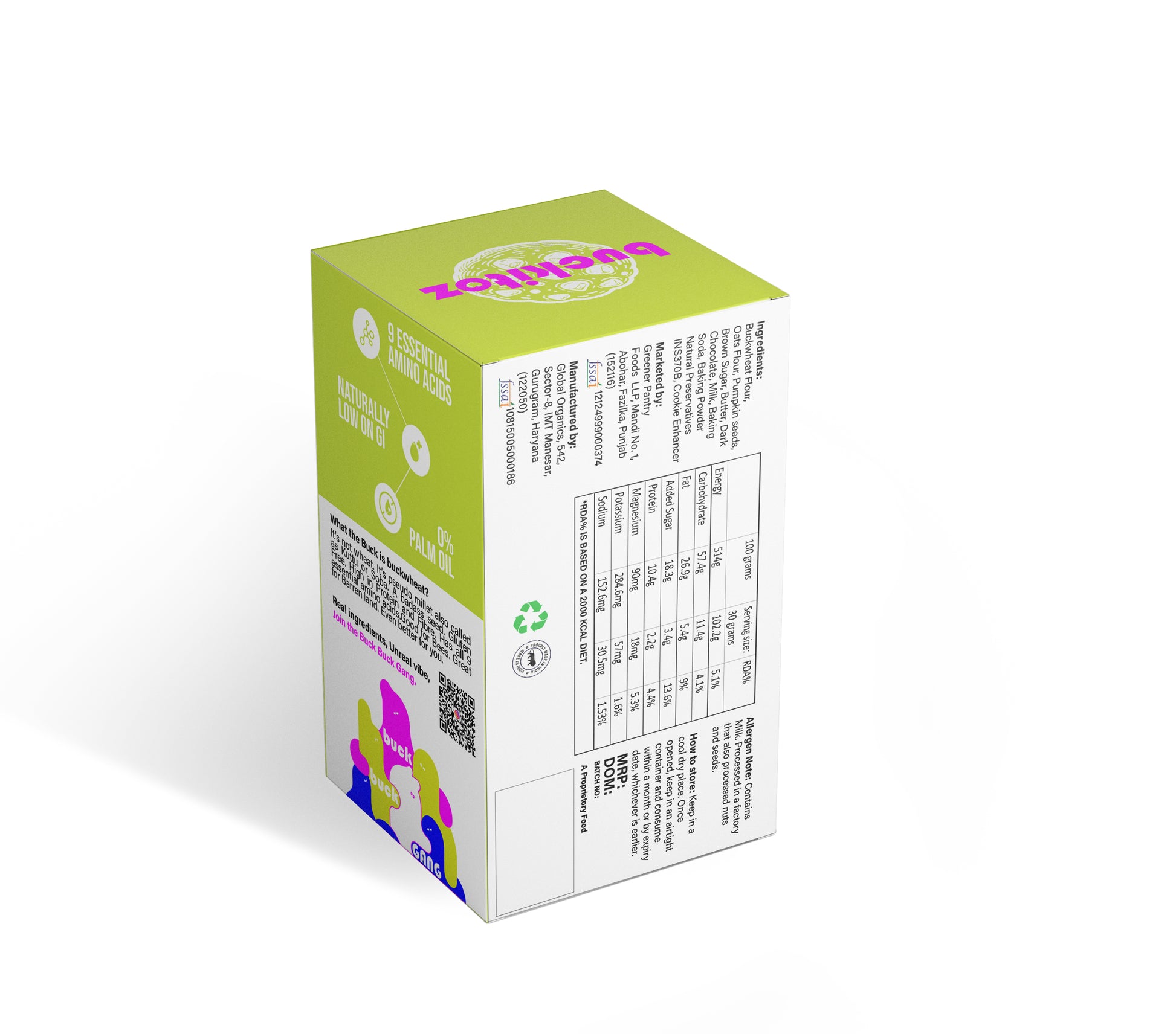 Choco Chunk Cookie Monthly Plan